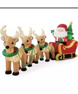 Best Choice Products 8.5Ft Lighted Inflatable Christmas Decoration Santa... - $138.88 CAD