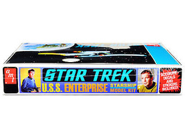 Skill 2 Model Kit U.S.S. Enterprise NCC-1701 Space Ship Star Trek 1/650 Scale Mo - £47.95 GBP