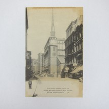 Vintage Collotype Postcard Boston Massachusetts Old South Church Ben Franklin - £4.69 GBP