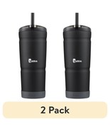 (2 Pack) ® Envy S Stainless Steel Tumbler with Straw, 24Oz., Black - €53,14 EUR