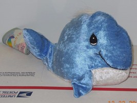 Precious Moments Tender Tails Blue Whale Beanie Baby plush toy - $14.50