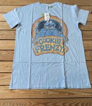 Sesame Street NWT $24.99 women’s Cookie Monster sleep shirt size XS blue q5 - $12.38