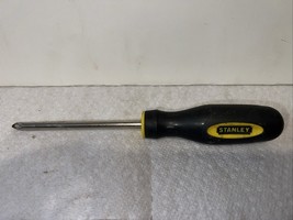 Vintage Stanley Screwdriver Phillips #2 Black and Yellow Handle - $175.55 MXN
