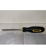 Vintage Stanley Screwdriver Phillips #2 Black and Yellow Handle - $9.41