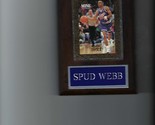 SPUD WEBB PLAQUE SACRAMENTO KINGS BASKETBALL NBA  C - $0.01