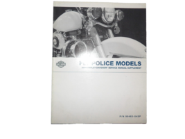 2004 Harley-Davidson FLT Police Models Service Manual Supplement 99483-04SP - $408.54 MXN