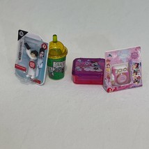 Disney Mini Brands: Lot Of 4 - Grogu Cup Baby YOda Minni Camera Princess Leia  - £11.39 GBP
