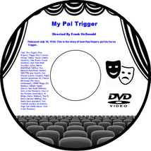 My Pal Trigger 1946 DVD Movie Western Roy Rogers Trigger George &#39;Gabby&#39; Hayes Da - £3.91 GBP