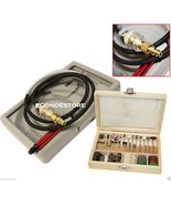 Air Micro Die Grinder Kit + 100 PC ROTARY POLISH ACCESSORY KIT POLISHER ... - $43.93