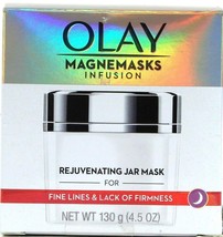 Olay 4.5 Oz Magnemasks Infusion Rejuvenating Jar Mask For Fine Lines &amp; F... - £18.31 GBP