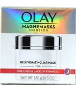 Olay 4.5 Oz Magnemasks Infusion Rejuvenating Jar Mask For Fine Lines &amp; F... - $437.71 MXN