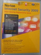 Norton Internet Security 2009 - 3 PC up to 1 Years - $8.99