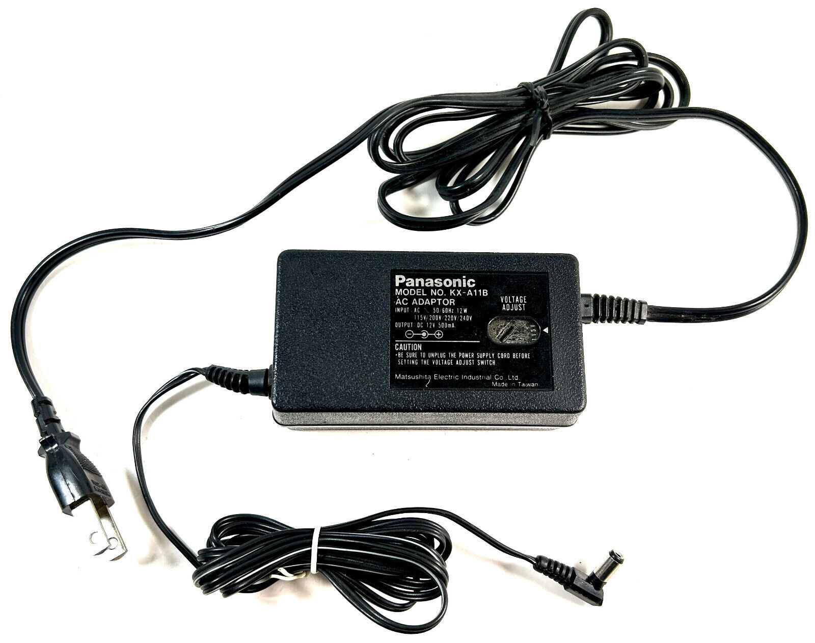 Panasonic KX-A11 AC/DC Power Supply Adapter Charger Output 12V 500mA - $21.73