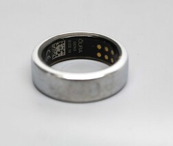 Oura Ring Gen3 Horizon Size 10 Smart Ring - Silver JZ90-51384-10 image 3