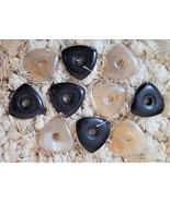 Lot of 10 Exotic Real Buffalo Horn Handcrafted Guitar picks plectrums Wi... - £20.37 GBP