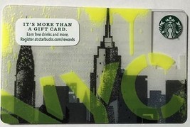 Starbucks 2016 New York City NYC Skyline Gift Card Limited Edition New U... - £7.55 GBP