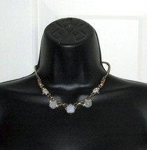 Stunning Vintage Necklace with Moonstones by Barclay  - £314.61 GBP