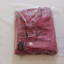 Metro Style Stretch High Rise 5-Pocket Women's Denim Pink Jeans Size 14 image 9