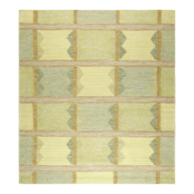 Handwoven Wool Kilim Scandinavian Rug Geometric Rug For Living Room Home... - $427.68+