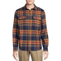 George Men&#39;s Long Sleeve Flannel Shirt Size XS (30-32) Multicolor - £19.60 GBP