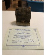VTG the Falkland Arms Malcom Cooper Miniature hand-made and painted John... - $32.07 CAD