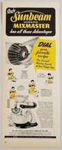 1946 Print Ad Sunbeam Automatic Mixmaster Mixers Made in Chicago,Illinois - $13.93