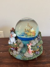 Disney Winnie Pooh Tigger Umbrella Adventure Snowglobe Vintage 60s MCM S... - £47.34 GBP