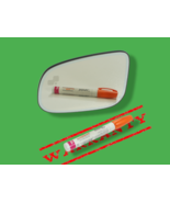 11-15 JAGUAR XF XFR x250 LEFT DRIVER REAR VIEW MIRROR GLASS AUTO DIM BLI... - $2,561.75 MXN