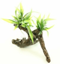 Tree Root with Plants Aquarium Plant, Artificial Tropical Fish Tank Decoration - £11.59 GBP