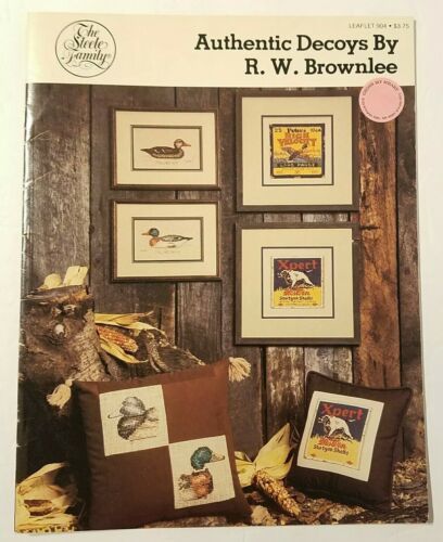 Primary image for The Steele Family Authentic Decoys R.W. Brownlee  1982 10 Patterns! 1981 Ducks