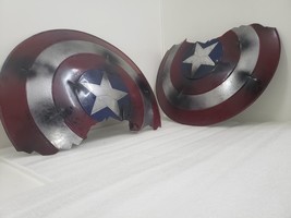 Captain America Endgame Broken Shield Metal Prop Replica Avengers Product qty 2 - £124.75 GBP