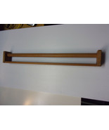 SeaTeak Towel Rack 22 inches long solid teak new - $939.88 MXN