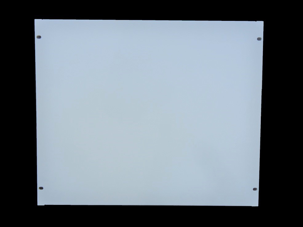 9U blank panel rack space filler EIA 19&quot; BEIGE (light gray) COLOR, NEW, ... - $15.85