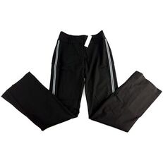 Women's Drew Dress Pants Size 0 Black Slacks Striped Ribbon New Flared K... - $34.98