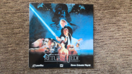 Star Wars Return of The Jedi on Laserdisc LD Vintage 1986 - Free Shipping - £17.95 GBP