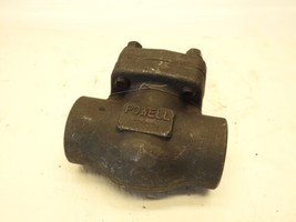 Powell Gate Valve Forged Steel A105N Threaded 1 1/4-800 - £45.62 GBP