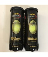 WILSON Official Wilson Us Open Tennis Balls Exclusive Extra Duty Sealed ... - €18,05 EUR