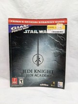 *NO Poster* Star Wars Jedi Knight Jedi Academy Primas Official Strategy Book - £23.72 GBP