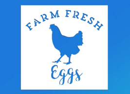 Farm Fresh Eggs Reusable Stencil (Many Sizes) - £5.93 GBP+