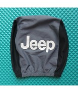 Jeep Car Seat Headrest Cover Logo One Piece New - See Description - $13.67 CAD