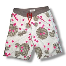 Penguin Munsingwear Mens 34 10&quot; Swim Trunks Board Shorts Pattern Print Colorful - £12.12 GBP