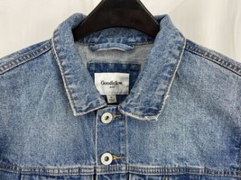 Goodfellow &amp; Co Size S Men&#39;s Modern Denim Blue Trucker Jacket 100% Cotton - £18.97 GBP