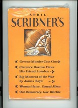 Scribner&#39;s Magazine  April 1928 - £10.45 GBP