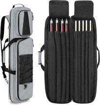 4X5 Pool Cue Case, Billiard Stick Carrying Case Holds 4 Butts And 5 Shafts, - $55.99