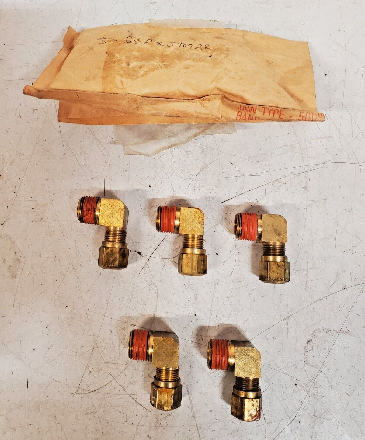 5 Quantity of Mack Trucks Elbows 63AX 51092R (5 Qty) - $52.24