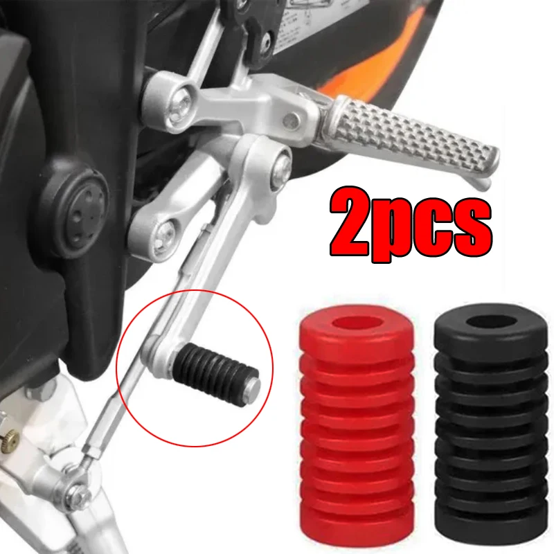 Motorcycle Gear Shift Lever Pedal Foot Pad Rubber Cover Universal Pedal ... - $7.93