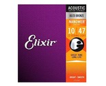 Elixir Strings Acoustic Guitar Strings, 12-String, Light NANOWEB Coating - £32.84 GBP