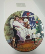 Vtg 1997 Avon Christmas Plate Heavenly Dreams 22K Gold Trim Michael Garl... - $8.71