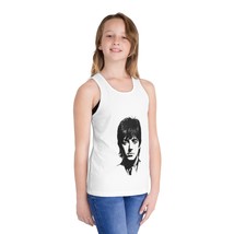 S black and white airlume combed cotton jersey tank top with portrait of paul mccartney thumb200