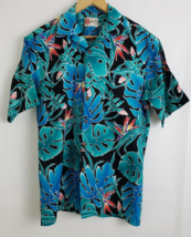 Hilo Hattie The Original Hawaiian Shirt Men&#39;s Floral Size M Hawaii - £34.87 GBP
